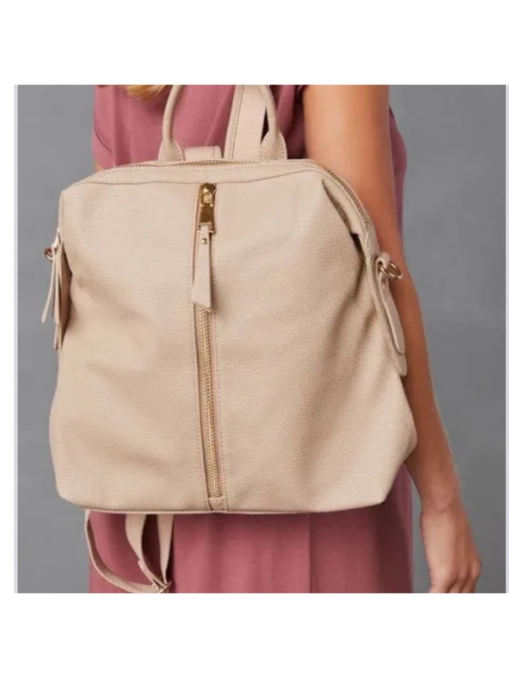 Urban Expressions Kenzie Backpack - Color Natural NWT
